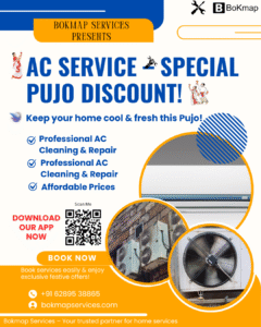 Bokmap Services – Pujo AC Service Offer