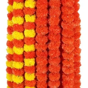 গাঁদা ফুল মালা (Ganda Phool Mala / Marigold Garland)