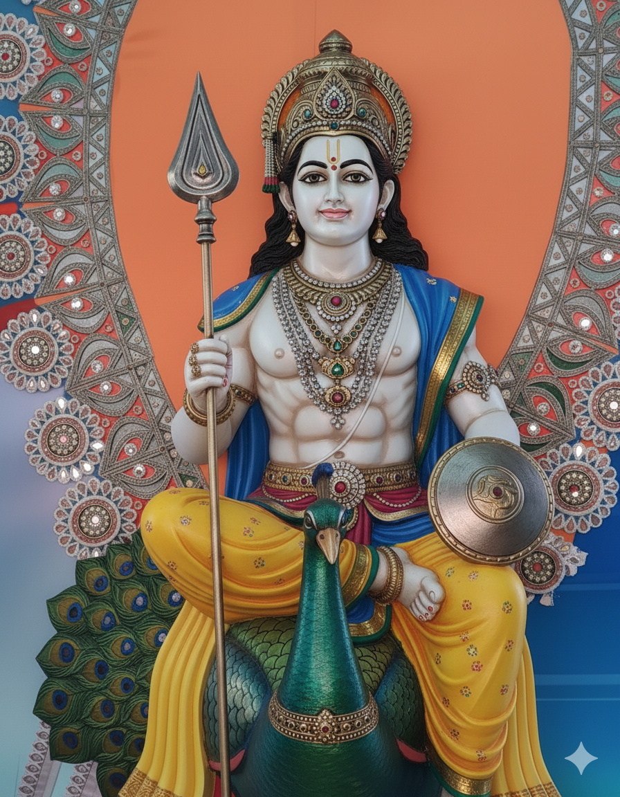 Kartik Thakur idol(Murti) - Image 2