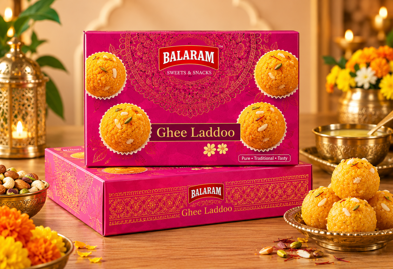 Ghee Laddu | Traditional Ghee Laddu in Kolkata